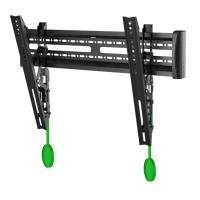 Кронштейн для телевизора NB C3-T настенный, наклонный, 40-65 дюйма, черный