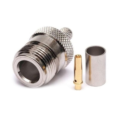 Разъем обжимной N-211F N-female RG-58
